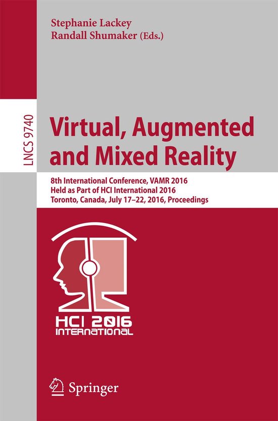 Springer Nature Proceedings Computer Science - Virtual, Augm ... - cover