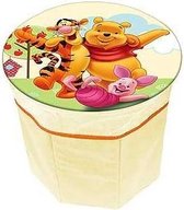 Winnie The Pooh opberg zitpoef (27x27x27cm)Disney