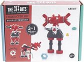 The Offbits Bouwpakket Character Kit 3-in-1 Kit Artbit Rood