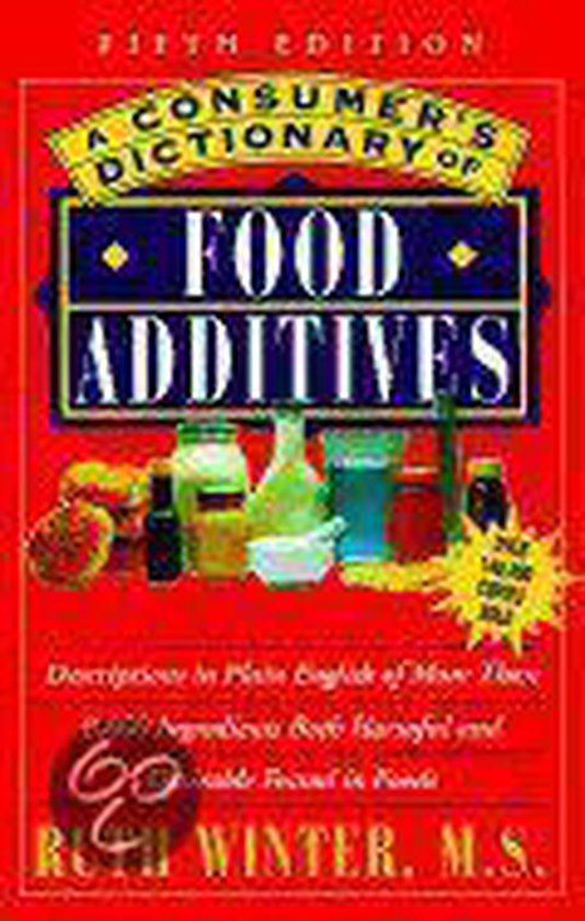 Consumer's Dictionary of Food Additives - cover