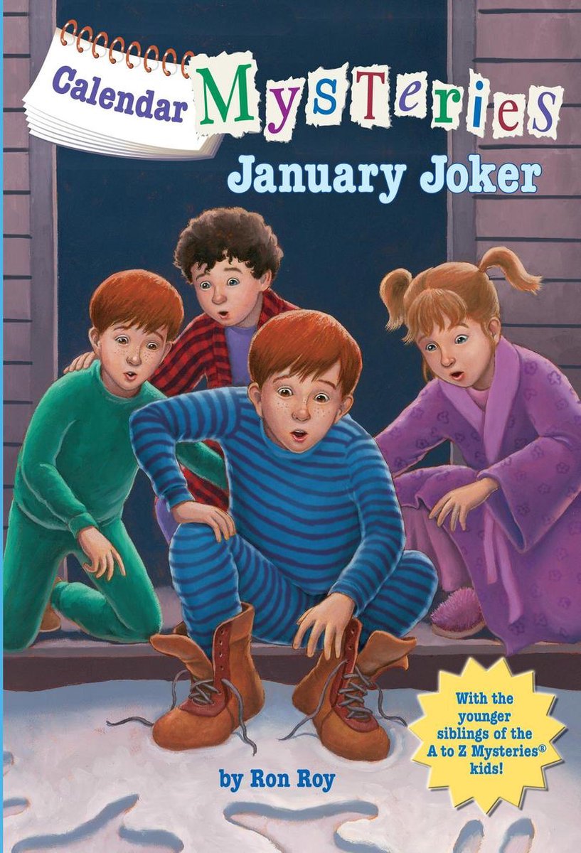 Calendar Mysteries 1 - Calendar Mysteries #1: January Joker - Ron Roy