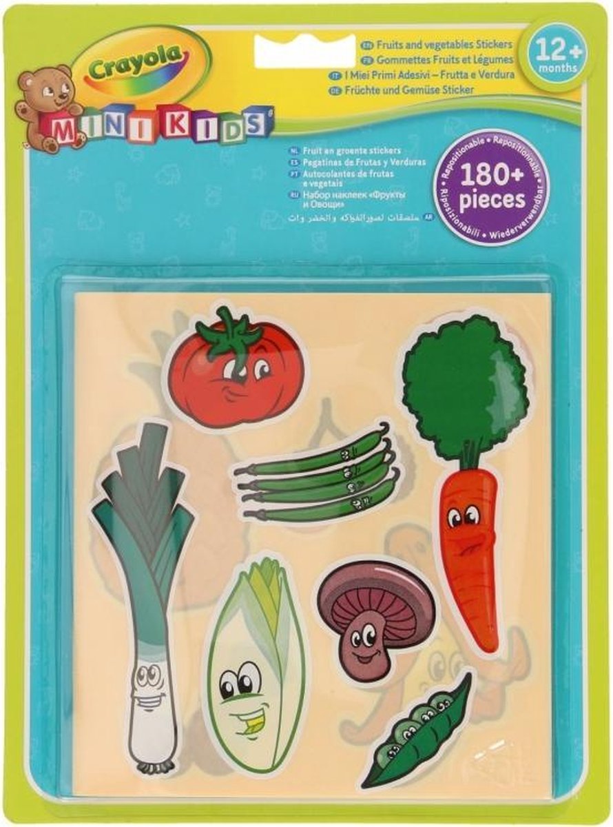 Crayola Mini Kids - Jumbo Stickers Fruit