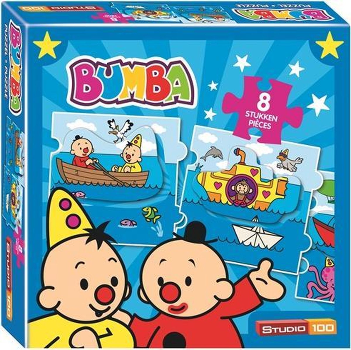 Bumba Puzzeltrein De Zee