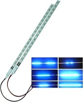 LED strip - EFFECT - 30 cm - Blauw - 12v - knight rider