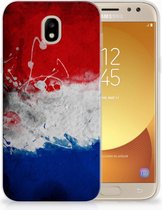 Geschikt voor Samsung Galaxy J5 2017 Uniek TPU Hoesje Nederlandse Vlag