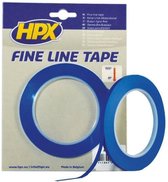 Fine line tape (lineerband) - blauw 12mm x 33m