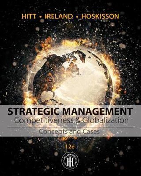 Strategic Management: Concepts and Cases - cover