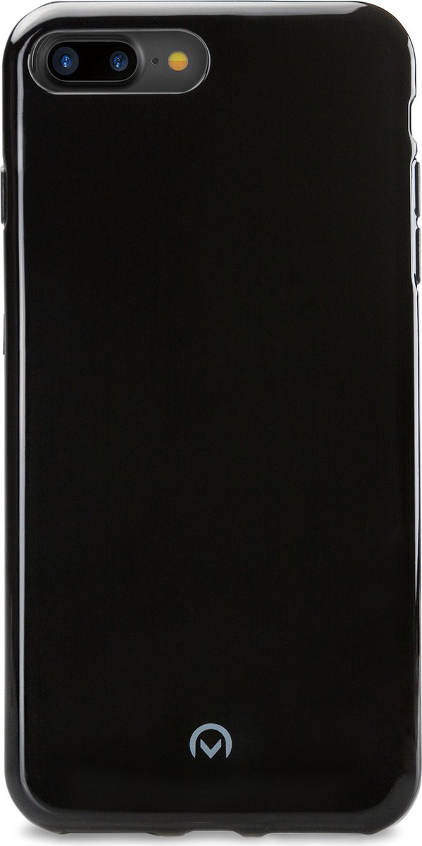 Mobilize Hoesje geschikt voor Apple iPhone 8 Plus Telefoonhoesje Flexibel TPU | Mobilize Gelly Backcover | iPhone 8 Plus Case | Back Cover - Zwart