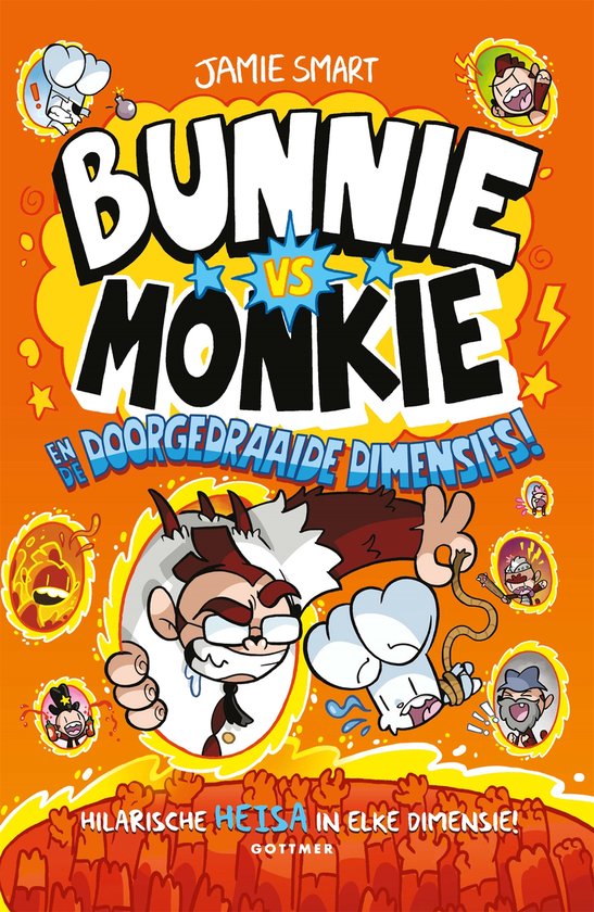 Bunnie vs Monkie 7 - Bunnie vs Monkie en de doorgedraaide dimensies!