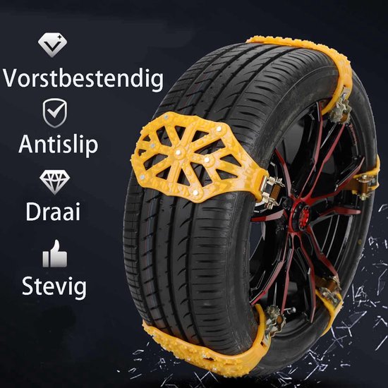 1Pc Dubbele Universele Metalen Sneeuw Ketting Een ... - Vicedeal