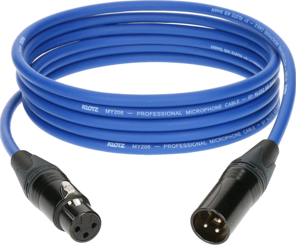 Klotz M1FM2N0200 Professionele XLR microfoonkabel 2 meter