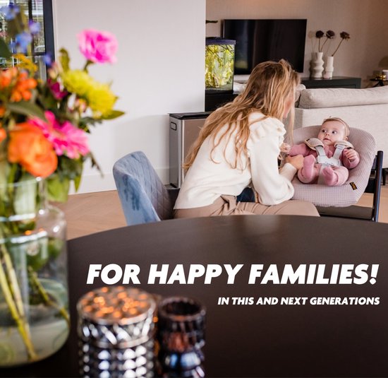 Ukje newborn hoes geschikt voor Stokke Tripp Trapp & Kidsmill newborn set - Perfecte pasvorm - Waterafstotende voering - Makkelijk wasbaar - Zachte gordelbeschermers - Groen wafeltje van Merkloos — afbeelding 5