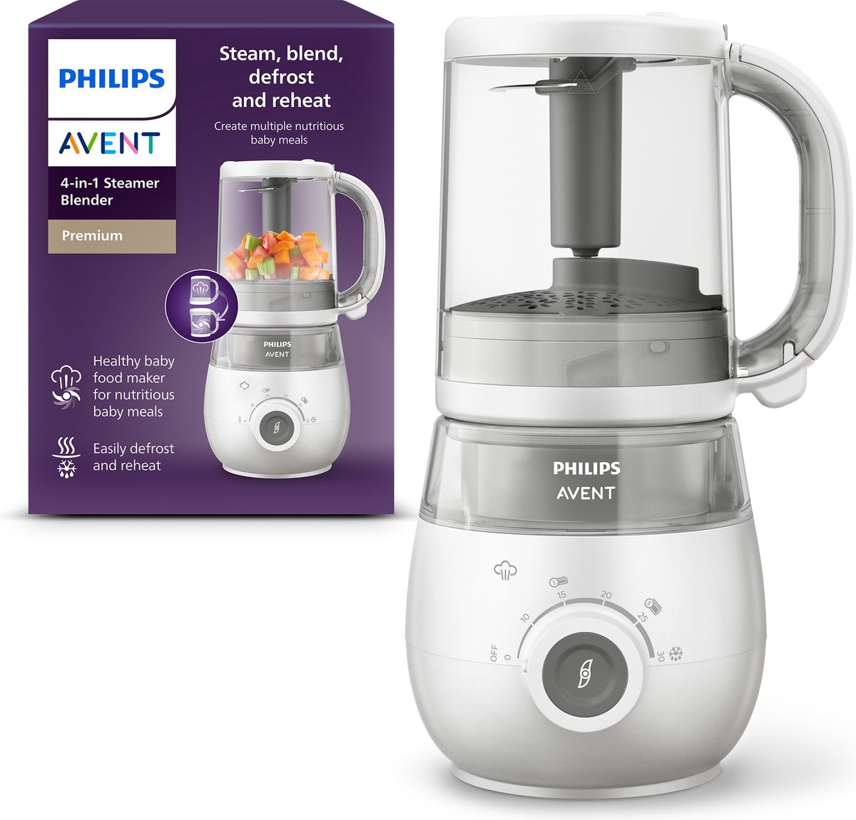 Goedkoopste Philips Avent SCF883/01 Stomer / Blender