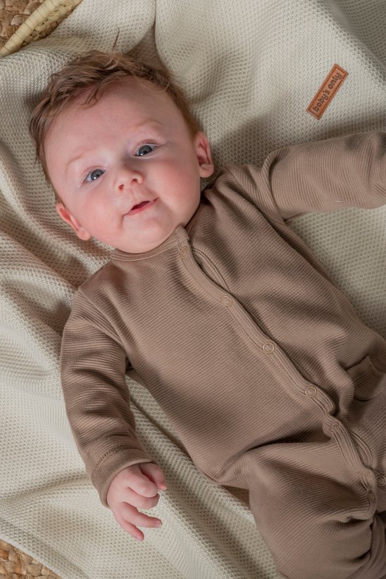Baby's Only avec pieds Pure - Moka - 50-100% coton écologique - GOTS