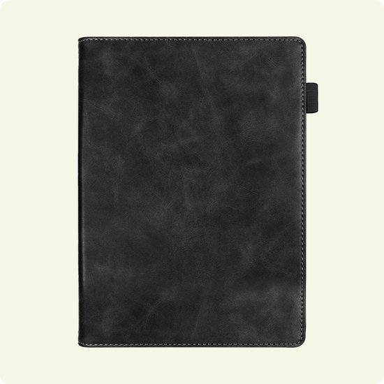 Hoesje Geschikt voor Kobo Clara BW Hoes Leren Case Sleep Cover Leer - Hoes Geschikt voor Kobo Clara BW Hoesje E-reader Leer - Zwart van Hoesje  — afbeelding 5
