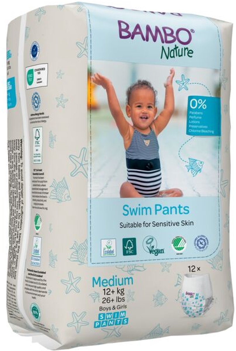 Bol.com Bambo Nature Swim Pants Medium 12ST aanbieding