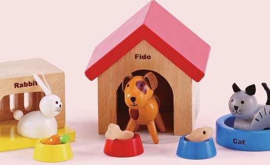 Hape Huisdieren Poppenhuis