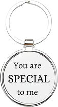 Akyol - youre special to me Sleutelhanger - Liefde - geliefde - familie - valentijnsdag - relatie - degene waarvan je houdt - cadeautje voor vriend of vriendin - verjaardagscadeau - cadeau - kado - gift - geschenk - verrassing - 4 x 7,5 CM