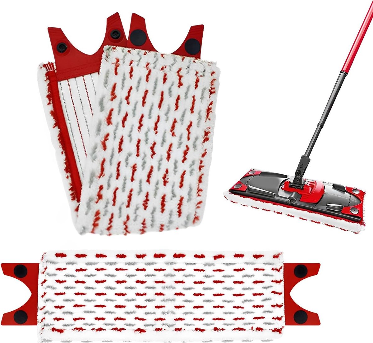 Goedkoopste Inovra ® Efficiënte Vervangende Moppenhoezen voor Grondige Vloerreiniging met Microvezeltechnologie