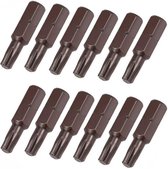 Jeu 5 Tournevis Magnétiques Extra-Longs Torx T15-T30 - Tige 300mm, Acier Professionnel