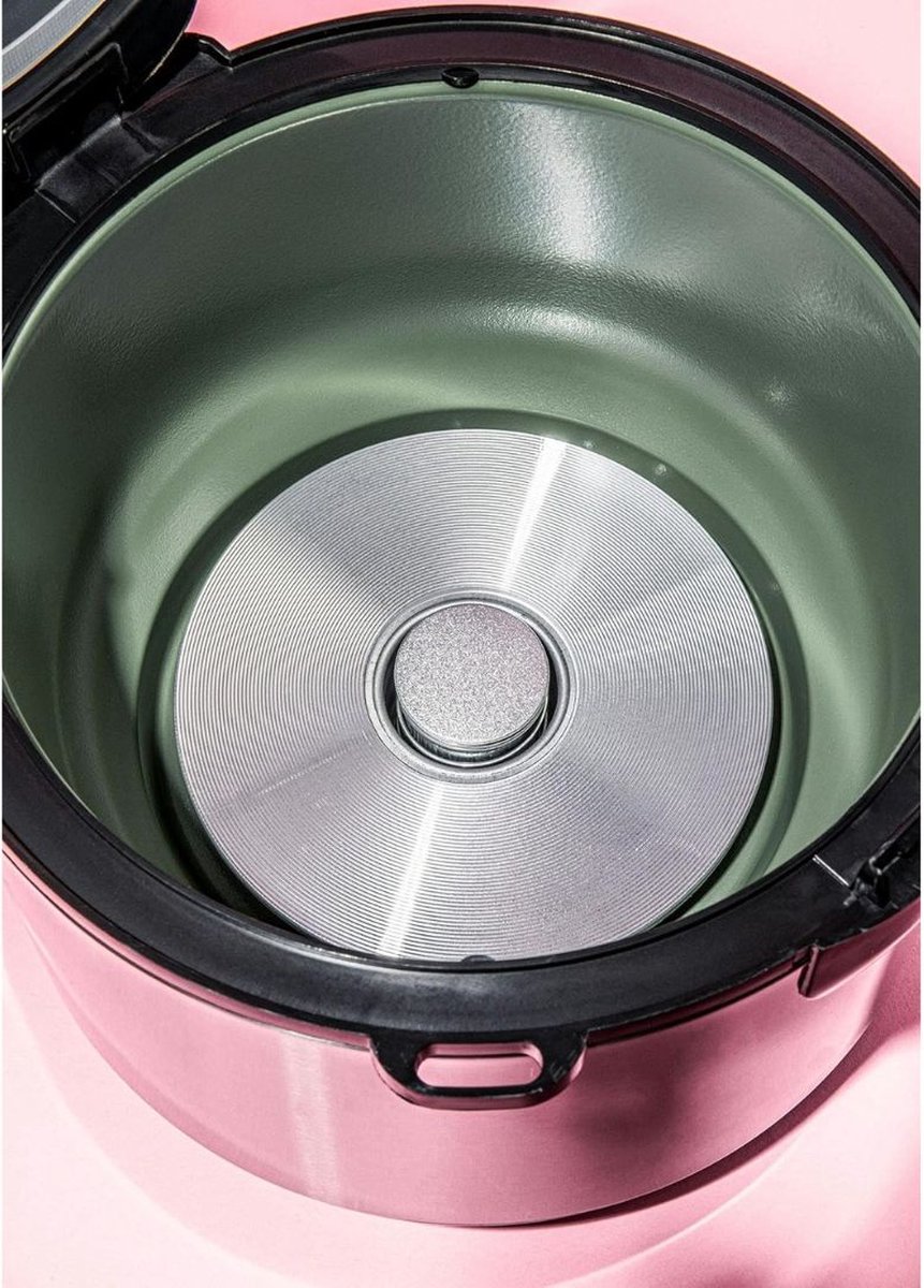 White-Label® Rijstkoker met Stomer - Multicooker - Rice Cooker - Zwart en Grijs thumbnail 2
