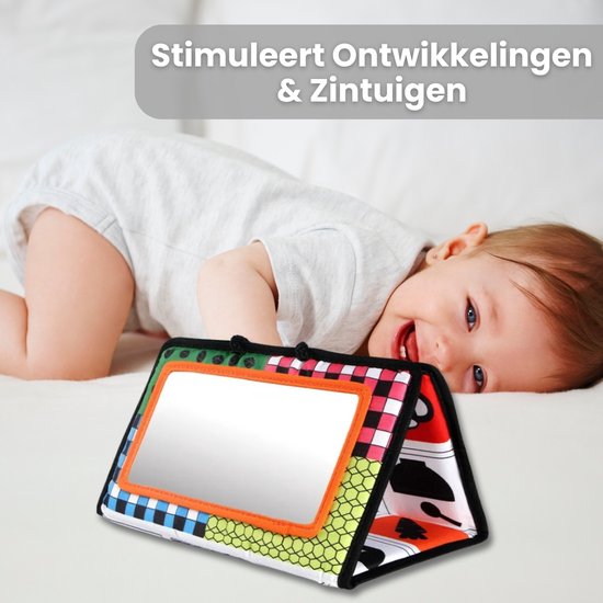 Boncy® Crinkle Book Bébé - Tummy Time Jouets - Prone Trainer - Montessori Books première année 0 1 2 - Boek 6 mois - Livre bébé - Jouets pour bébé