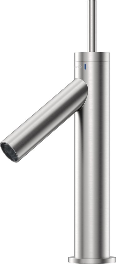 Hoge Wastafelkraan 24,5 cm Gebogen uitloop Chroom | RB Tegels