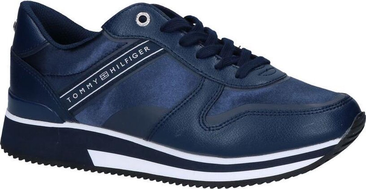 Tommy Hilfiger Mixed Active City Blauwe Sneakers Dames 37 bol