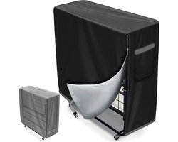 Housse de lit pliante - 99 x 38 x 114 cm - Housse de lit pliante anti-poussière - Protection imperméable - Housse multifonctionnelle - Pour lit pliant simple 38" - Universelle - Tissu Oxford 210D - Noir