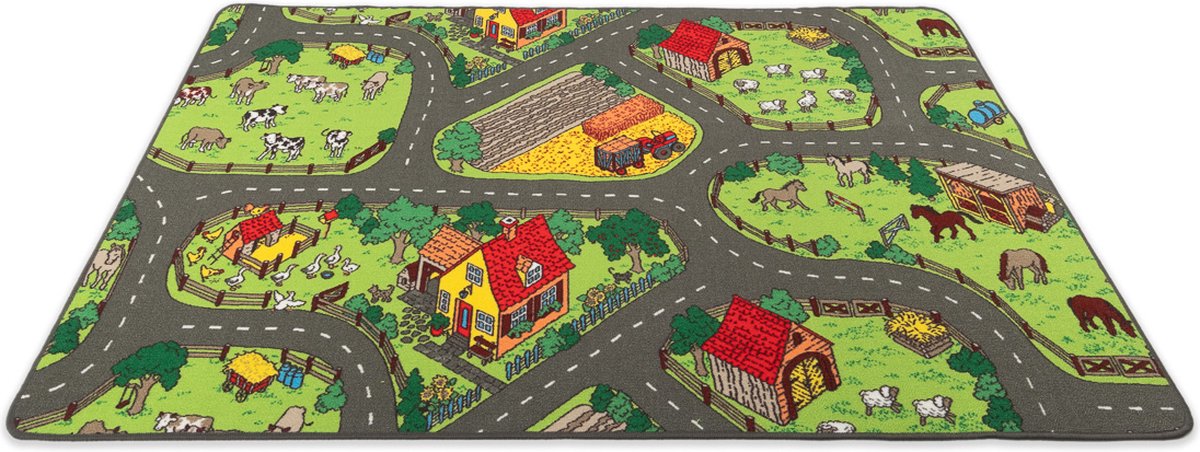 Speeltapijt.com Speeltapijt - Op de boerderij - 140x200cm