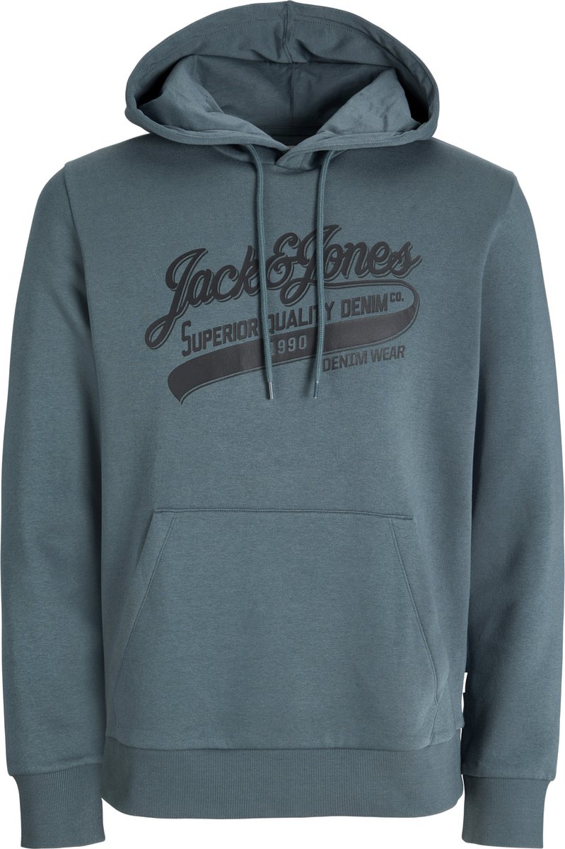 JACK&JONES - JJEADRIAN LOGO SWEAT HOOD SMU - Heren - Sweaters