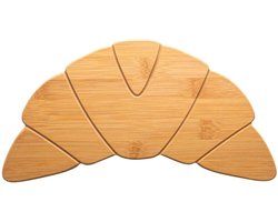 GUSTA - Serveerplank ENJOYABLES - Croissant - Bamboe