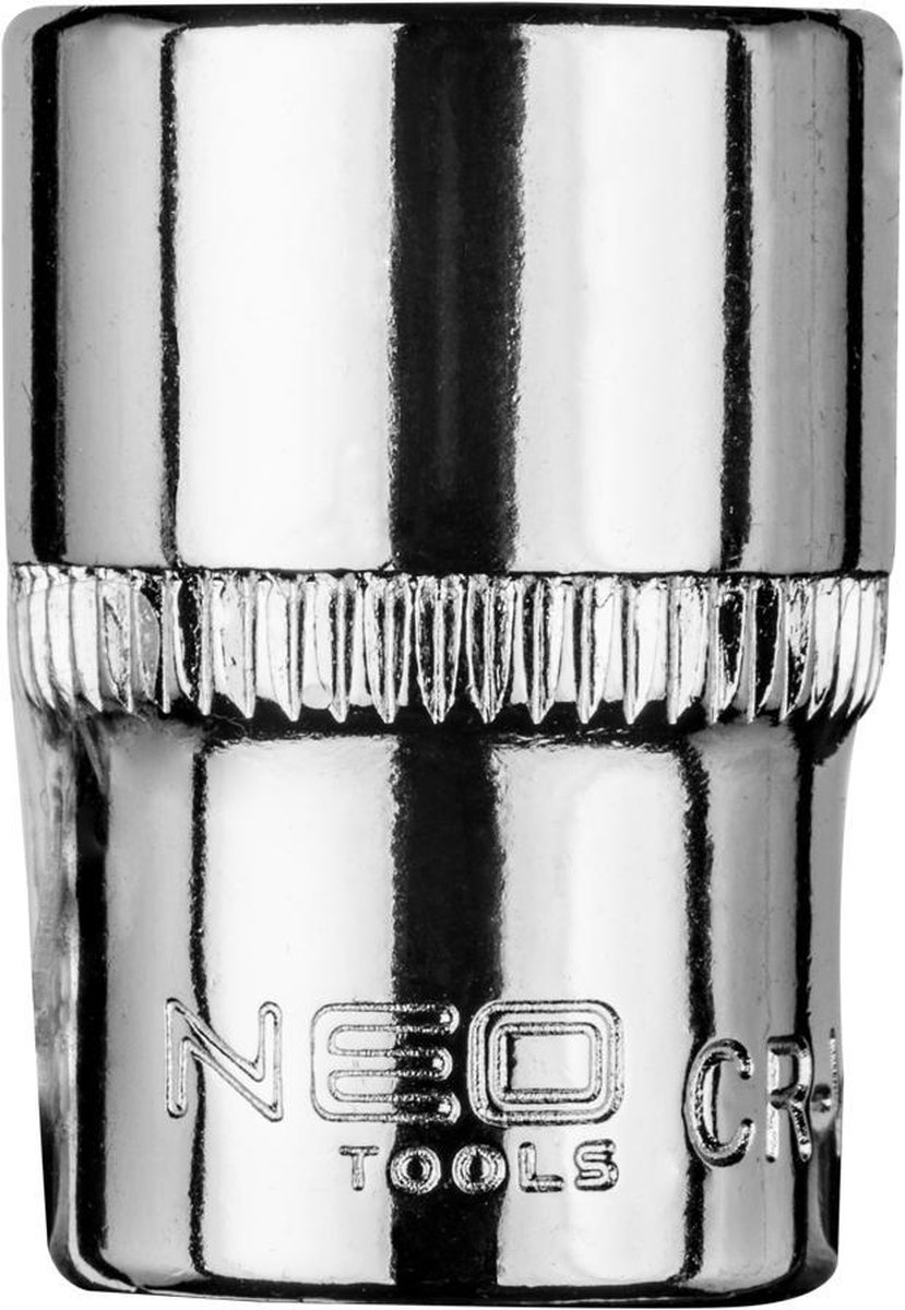 Neo Tools Dop 12 1/4 Aansluiting Classic Strak Zeskant DIN 3124 CRV Staal TUV M+T