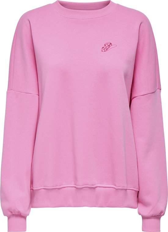 Only Trui Onlstina L/s Lovely O-neck Box Swt 15357086 Sachet Pink/wild Like The West Dames Maat - XL