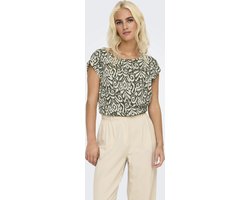 Only T-shirt Onlvic S/s Aop Top Noos Ptm 15161116 Tarmac/kaja Dames Maat - 34