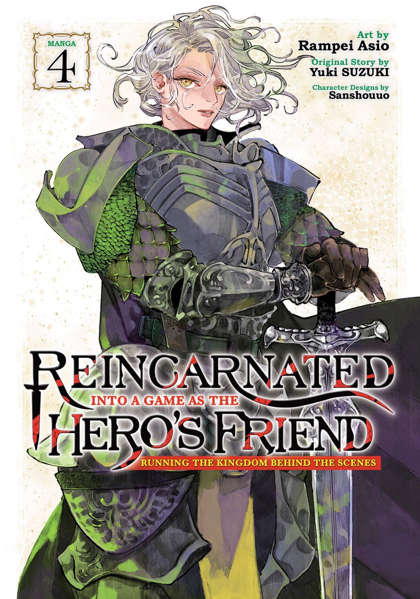 Omslag van Reincarnated Into a Game as the Hero's Friend: Running the Kingdom Behind the Scenes (Manga)- Reincarnated Into a Game as the Hero's Friend: Running the Kingdom Behind the Scenes (Manga) Vol. 4