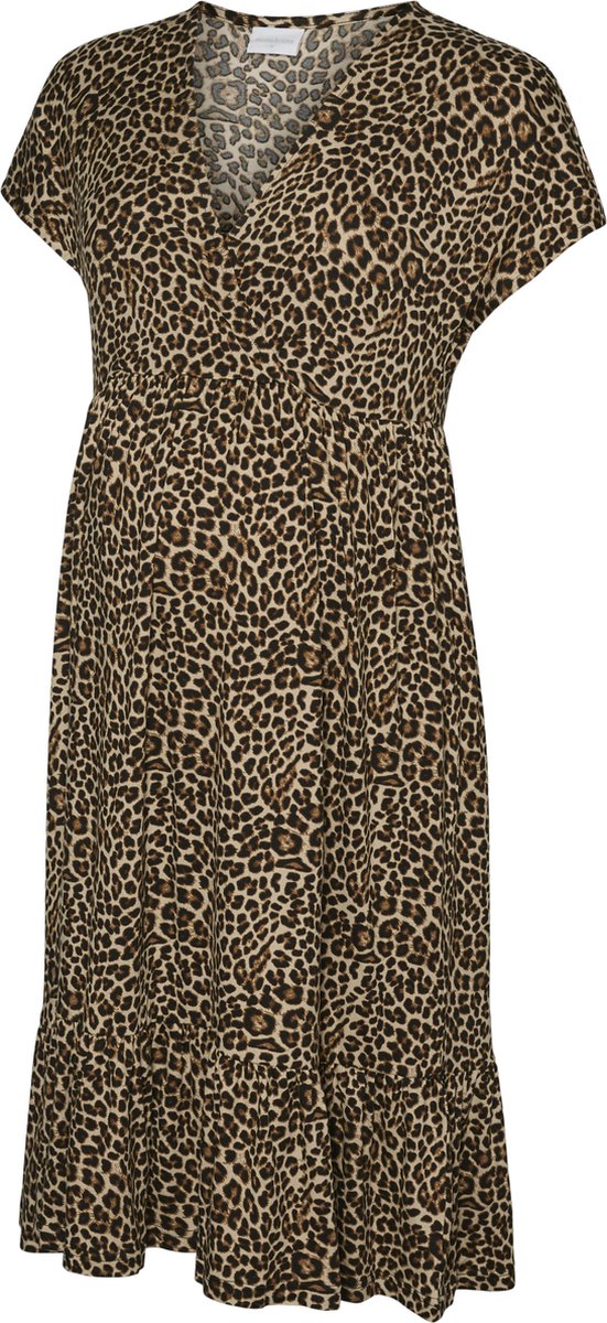 Mamalicious Mama Licious Jurk MLNAIA Zwangerschapsjurk Silver Mink