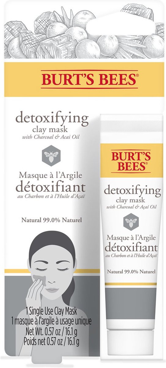 Goedkoopste Burt's Bees Masker Tube Detoxifying Clay