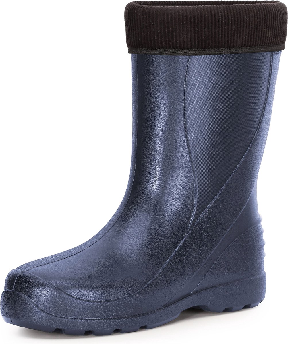 Ladeheid LA-DW-STrack Dames Regenlaarzen - Rubber - Thermo - Gevoerd - EVA – Marineblauw 9482 – 42