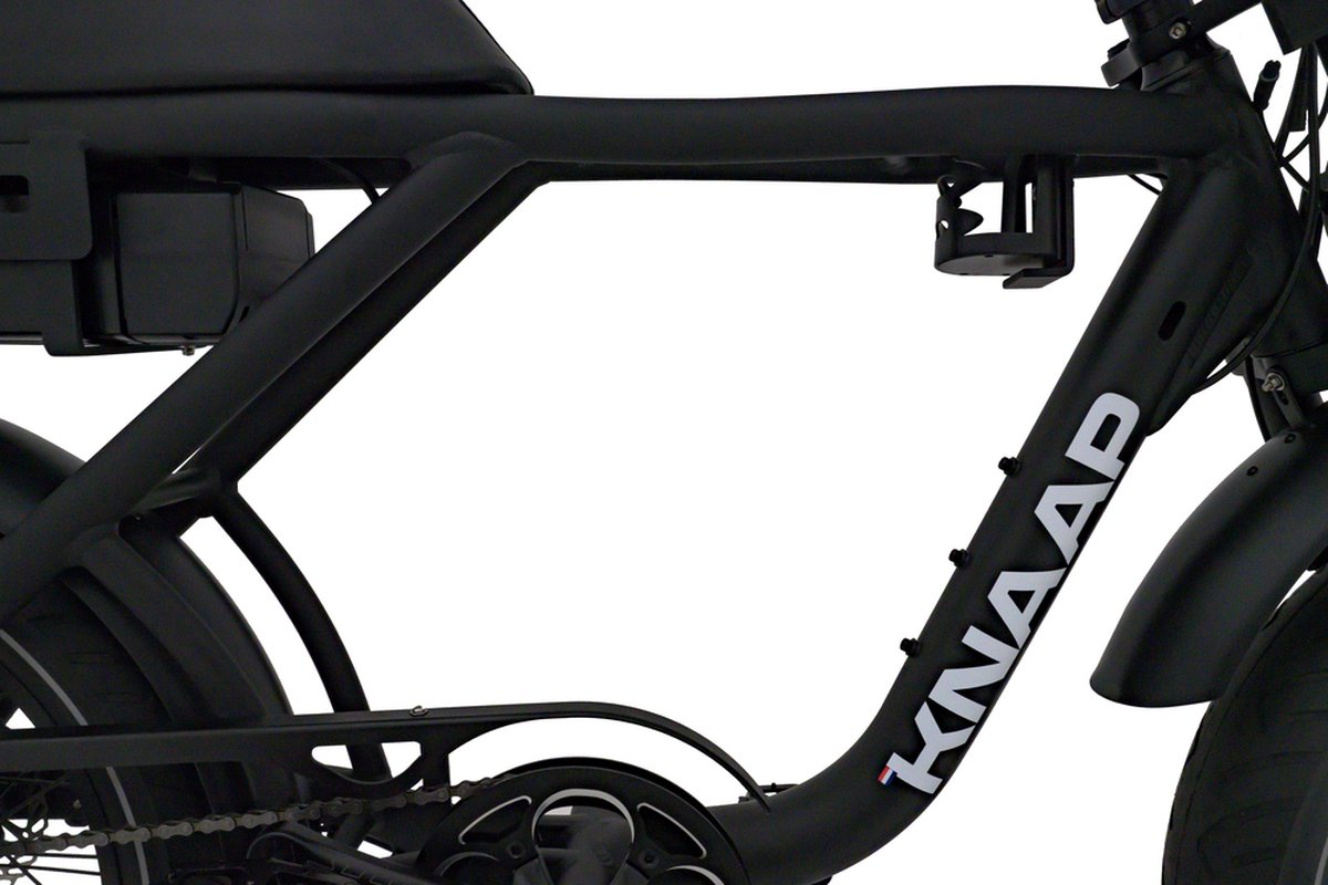 KNAAP - AMS X BLACK - Elektrische fatbike - Best getest 2024 - Rijklaar - 2 jaar garantie - Lid van RAI vereniging - afbeelding 2