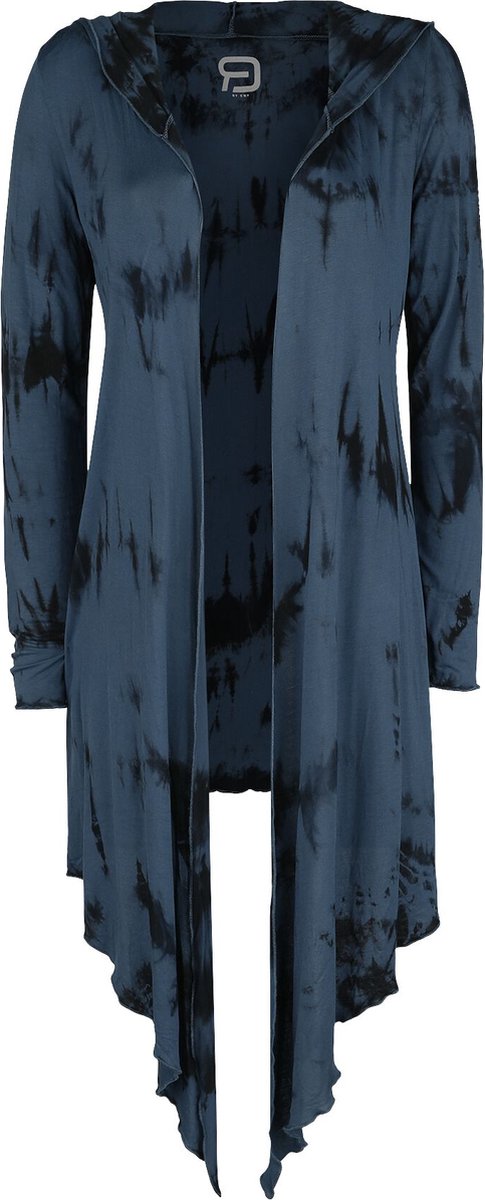 R.E.D. Rock-Engineered Design Blauw batik vest - Dames - 4XL