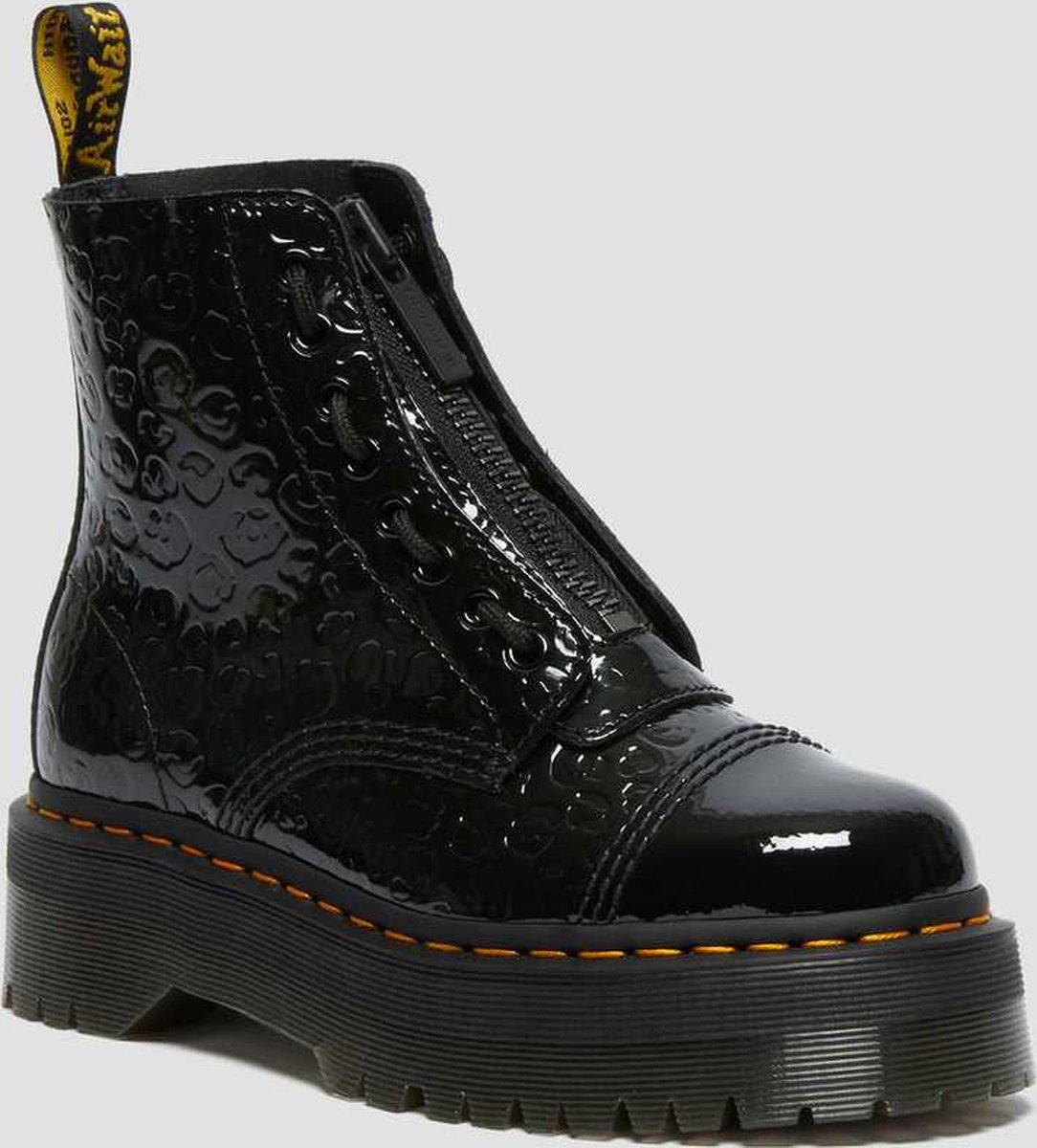 Dr. Martens DR MARTENS SINCLAIR LAK LEOPARD Veterboots Chelsea boots Meisje Laarzen Zwart 36 (190665420548)