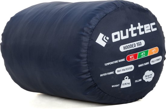 Outtec® Slaapzak / Quilt - 210x70 cm - Klein Pakformaat - Deken Slaapzak voor Kinderen & Volwassenen - Outdoor, Camping van Outtec — afbeelding 5