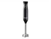 Bestron Staafmixer, incl. 2 Snelheden & ergonomisch Handgreep, afneembare Staaf, vatwassergeschickt, 250 Watt, ASM250Z, kleur: Zwart / rvs