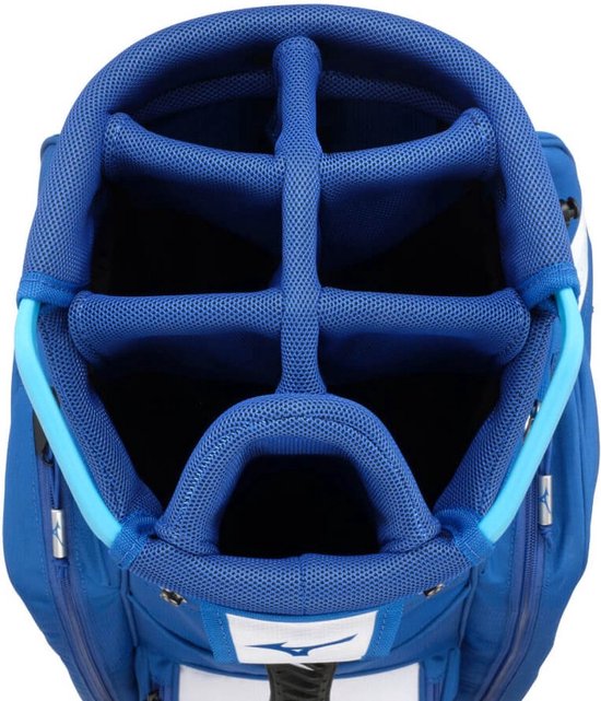 Mizuno BR-D3C Cartbag 2024 - Blauw Wit van Mizuno — afbeelding 2