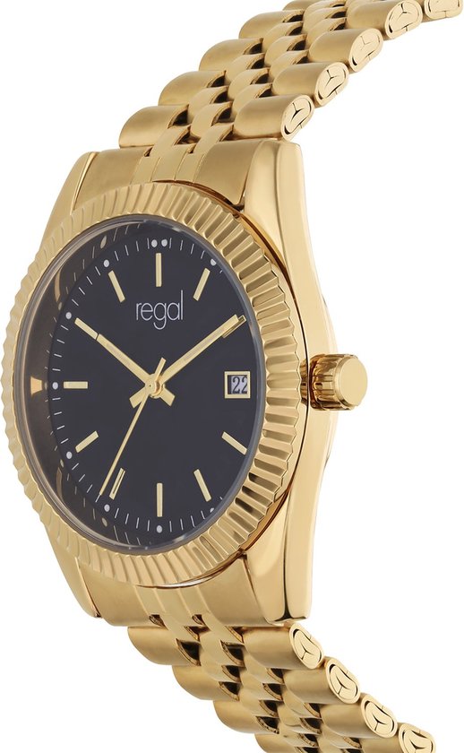 Gouden Horloge Regal Horloge Heren Lucardi Heren Regal Horloge - Main Image
