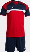 Ensemble de Sports Joma Danubio III rouge-marine, M
