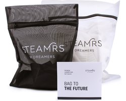 STEAMRS Luxe Waszakken Set - 2 Stuks (M & L) - Duurzaam Wasnet voor Delicate Stoffen & Lingerie - Veilig in Wasmachine