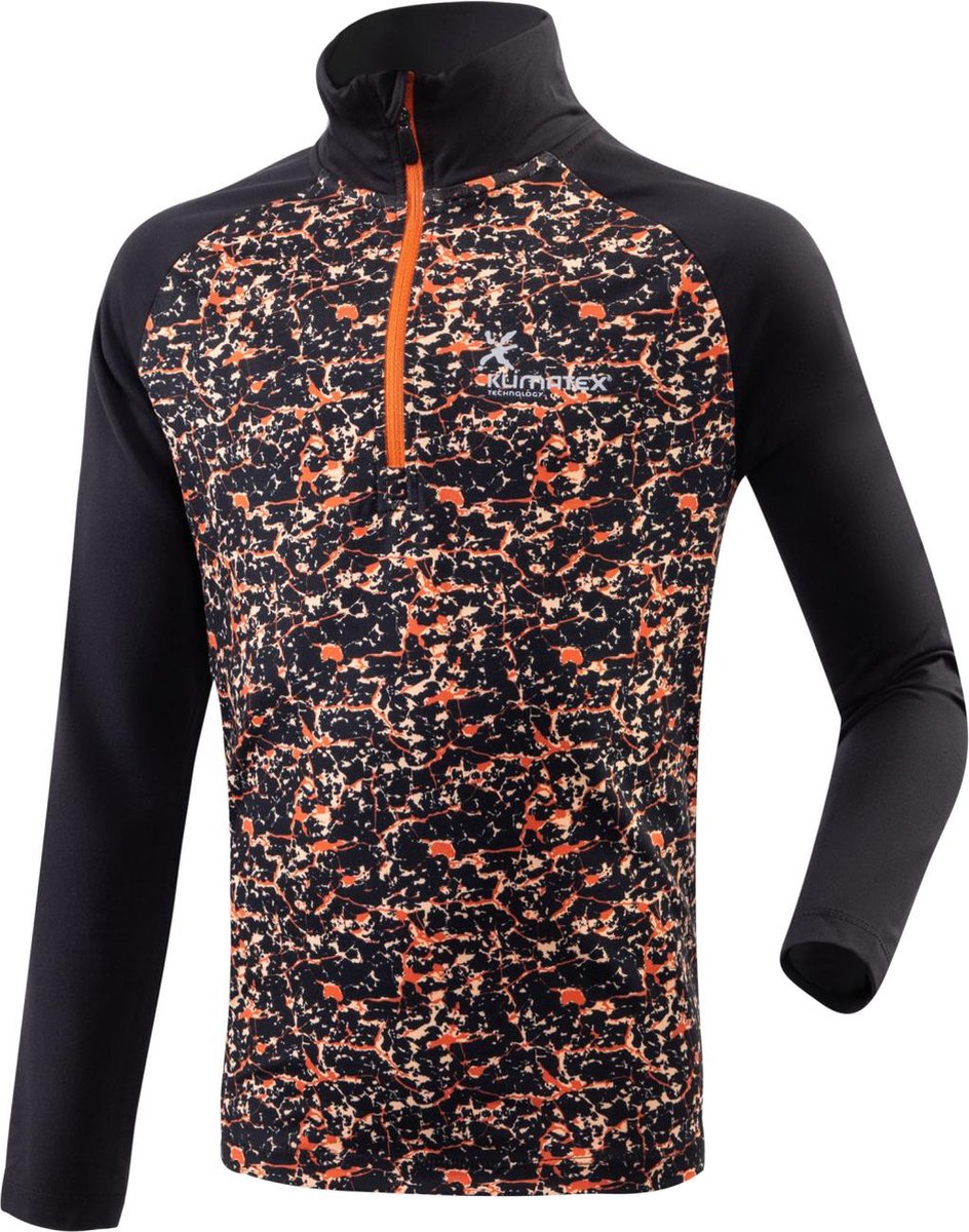 Kinderbuitensweatshirt Klimatex Hael Zwart - 158