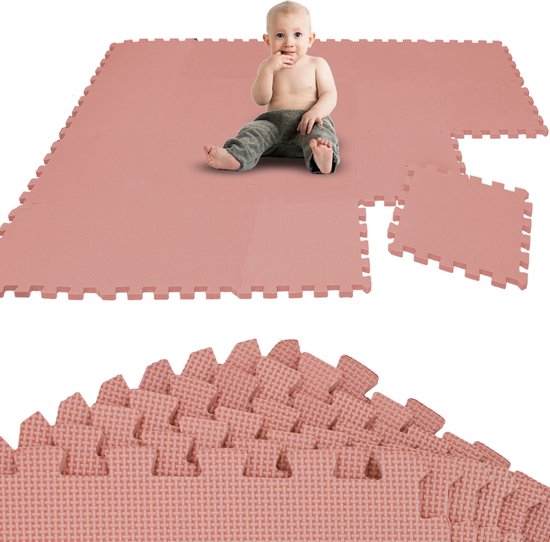 Speelmat Baby Puzzelmat Voor Baby Kinderen Van Dag Één: 45-delige Baby Puzzel Speelmat - 30x30 EVA Schuim Kruipmat Vloermat Vrij Van Weekmakers BPA Foam Mat Puzzel